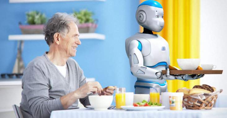 Robot Romeo aide a domicile